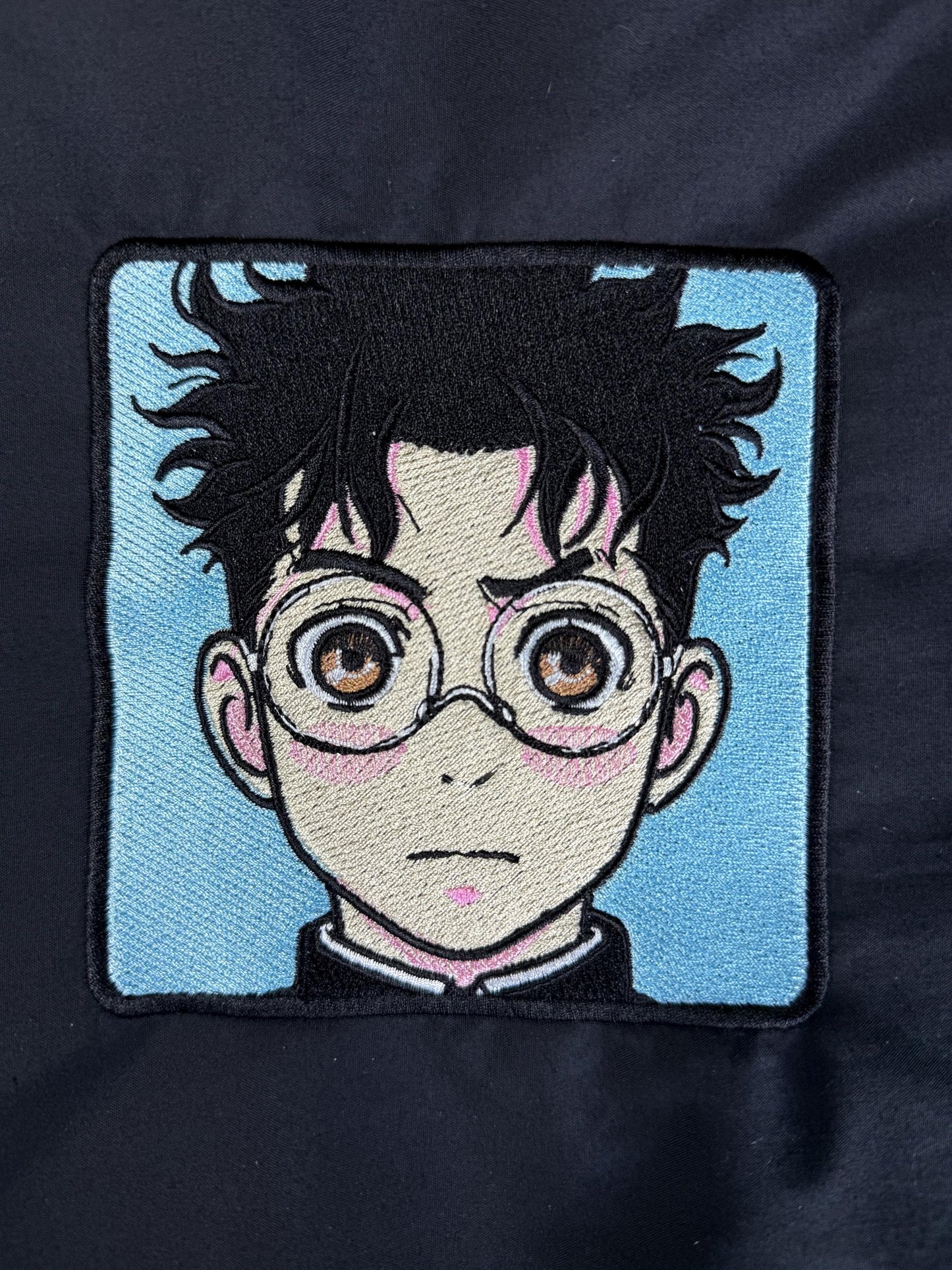Anime Inspired Dandadan Okarun and Momo Iron On Embroidered Patch For Clothes And Accessories
