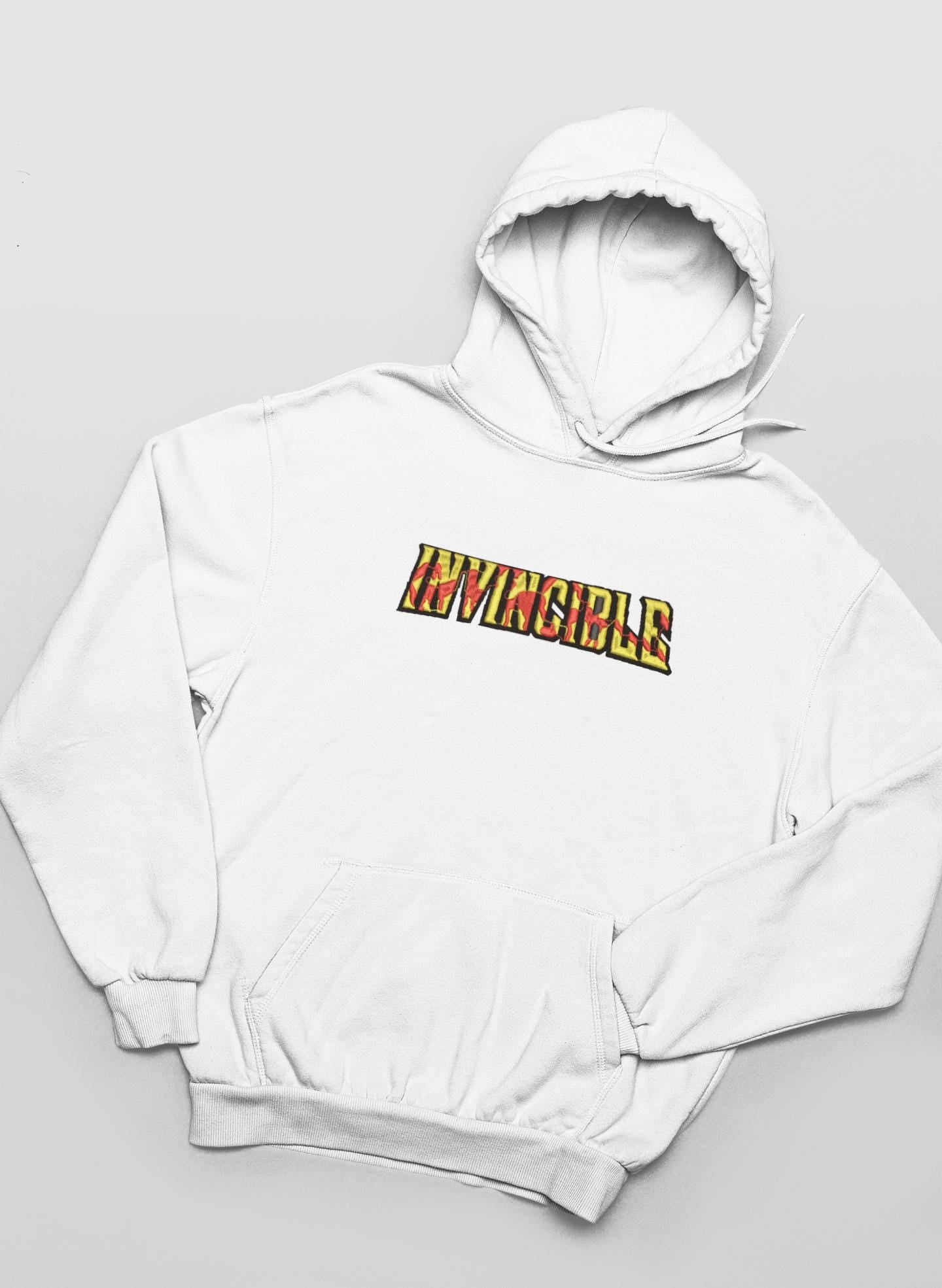Anime Inspired Embroidered Invincible Superhero/Sweatshirt/Hoodie.