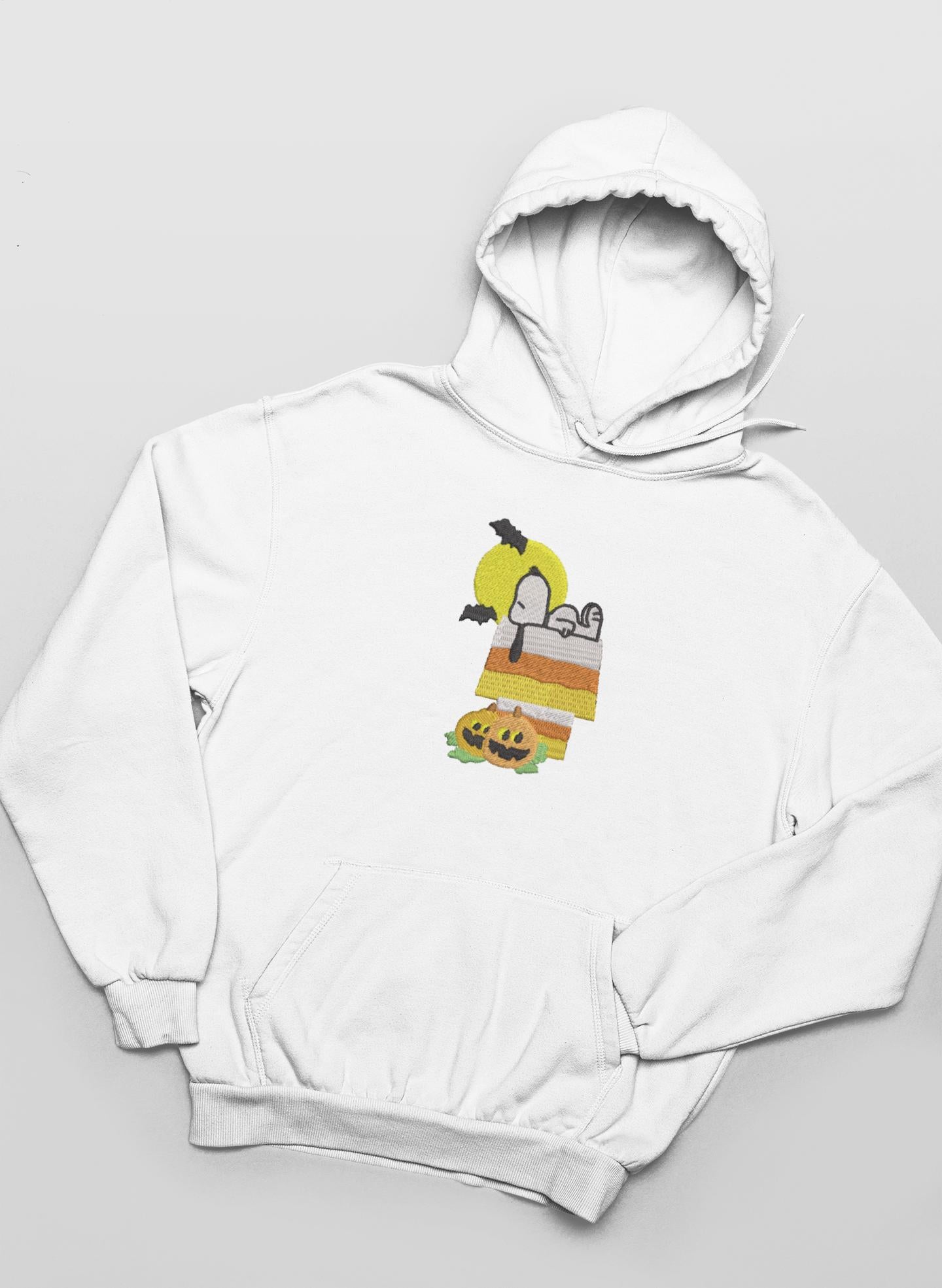 Embroidered Halloween Spooky Season Fall Dog Shirt/Sweatshirt/Hoodie.