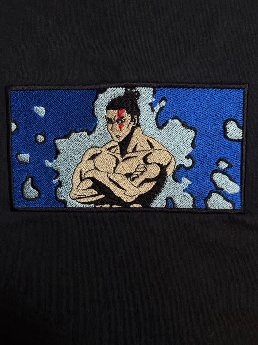 Anime Inspired Embroidered JJK Shirt/Sweatshirt/Hoodie