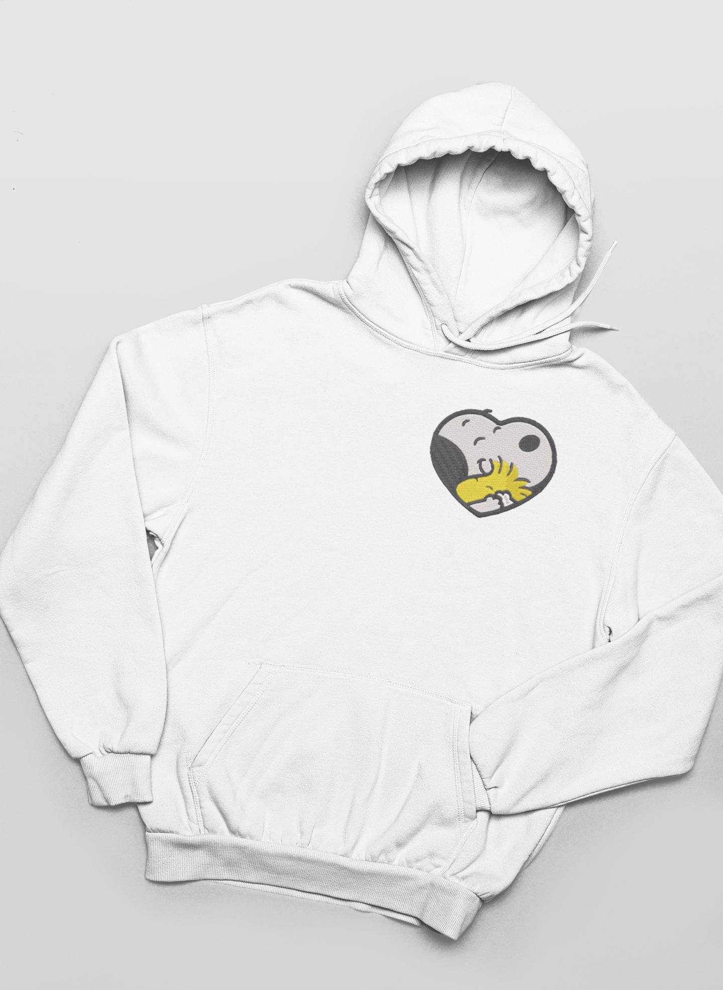 Left Side Embroidered Dog Heart Shirt/Sweatshirt/Hoodie.
