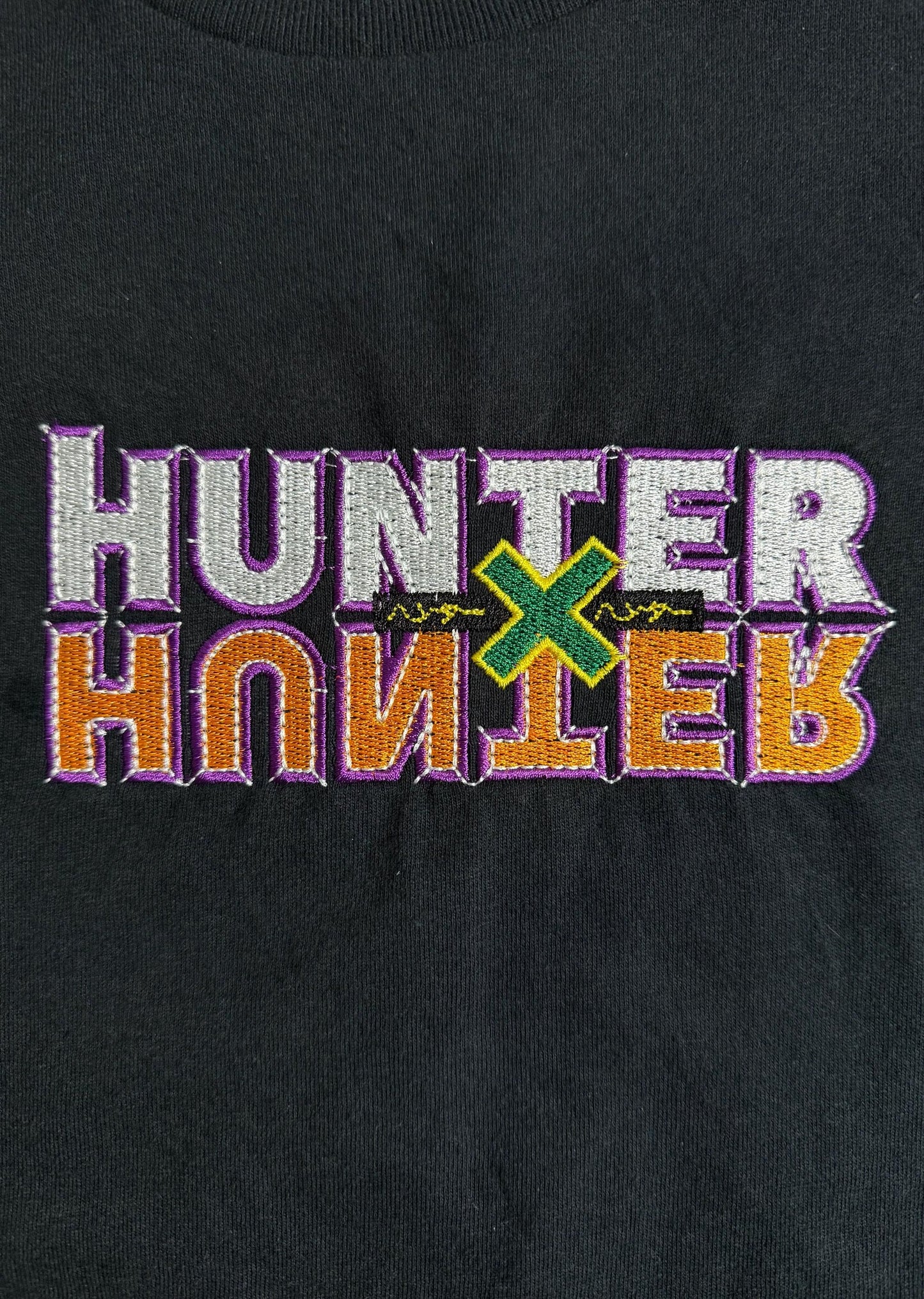 Anime Inspired Embroidered Hunter Shirt/Sweatshirt/Hoodie.