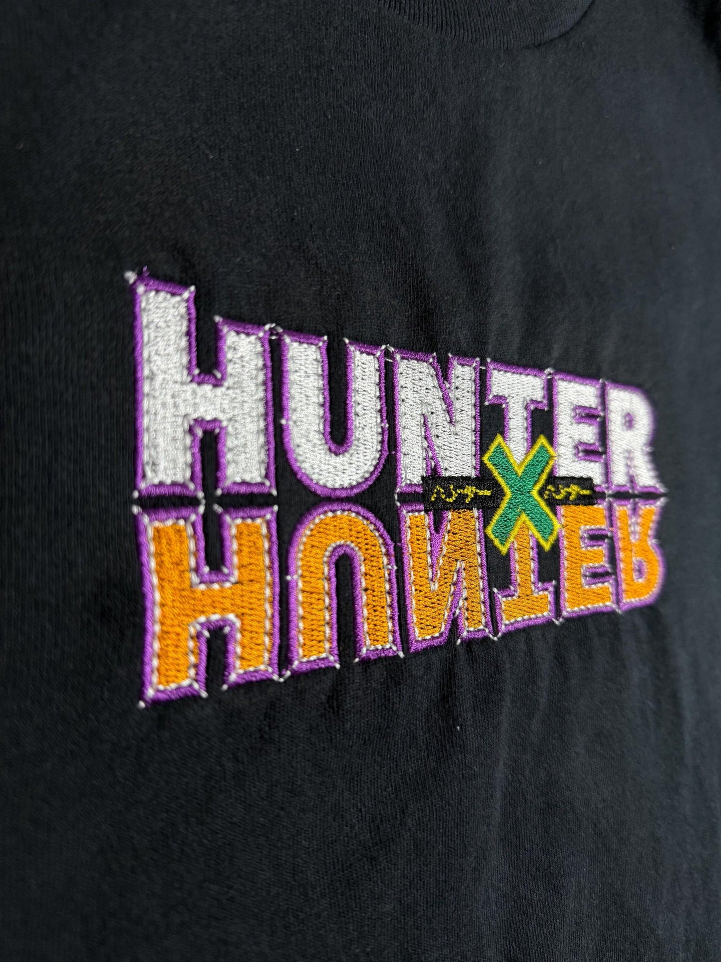 Anime Inspired Embroidered Hunter Shirt/Sweatshirt/Hoodie.