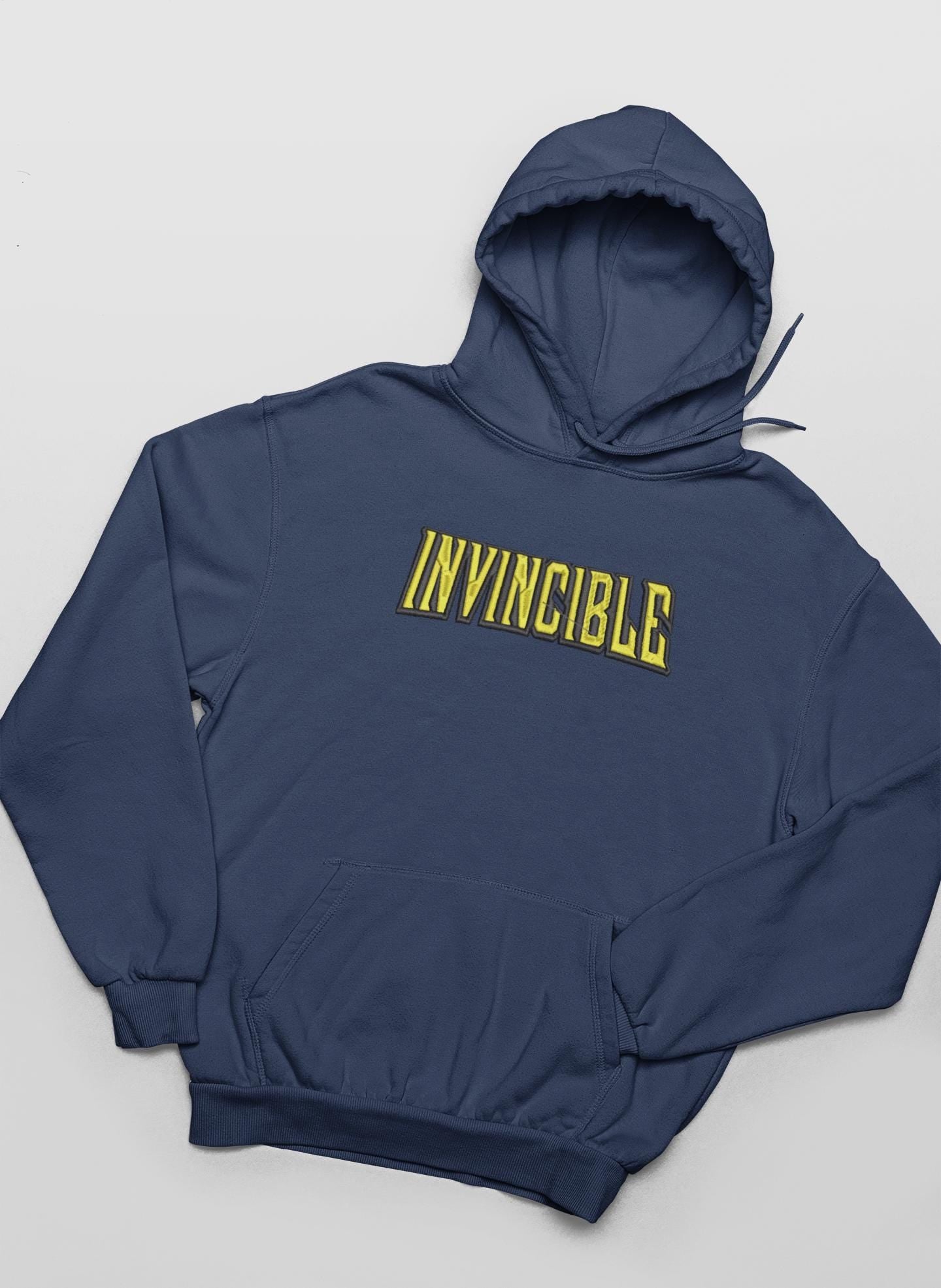 Anime Inspired Embroidered Invincible Superhero/Sweatshirt/Hoodie.