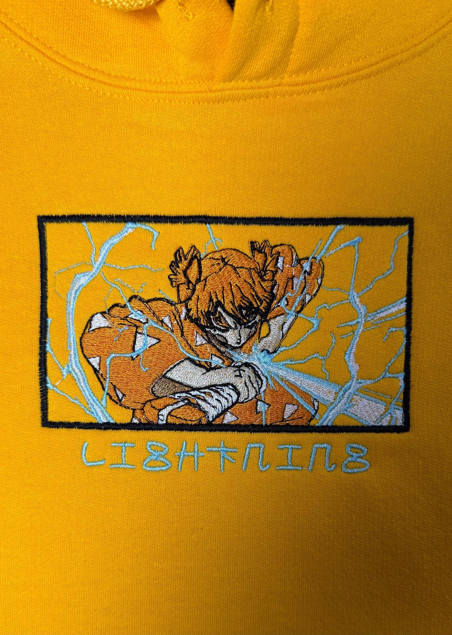 Anime Inspired Embroidered Design Demon Hunter Shirt/Sweatshirt/Hoodie.