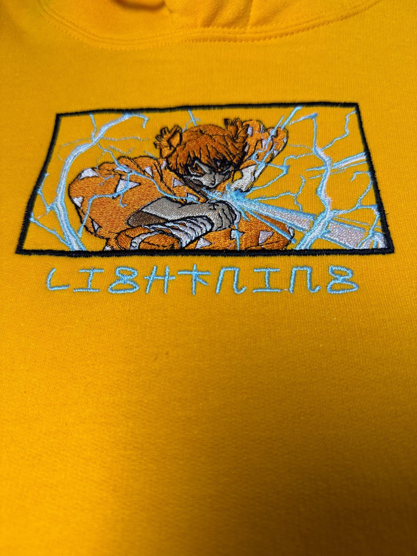 Anime Inspired Embroidered Design Demon Hunter Shirt/Sweatshirt/Hoodie.