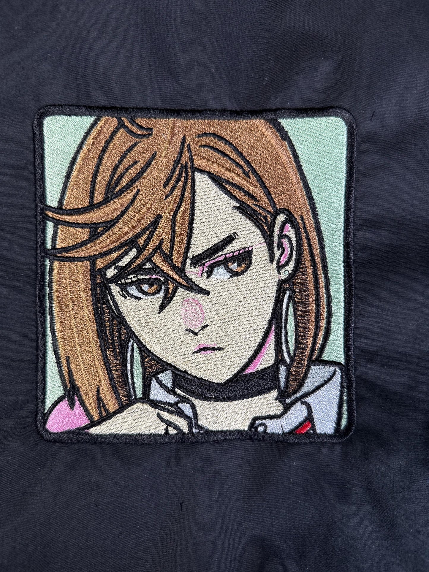 Anime Inspired Dandadan Okarun and Momo Iron On Embroidered Patch For Clothes And Accessories