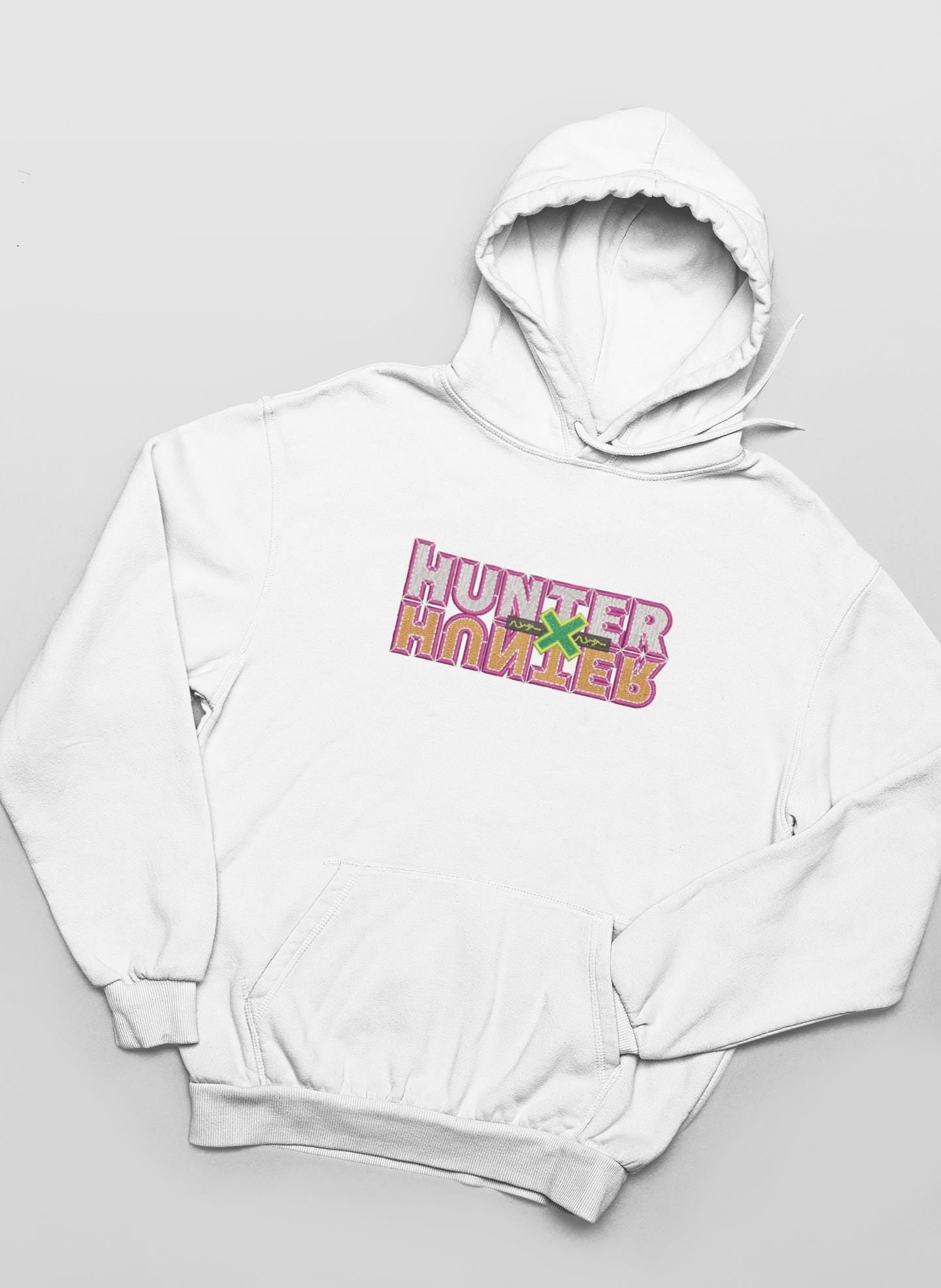 Anime Inspired Embroidered Hunter Shirt/Sweatshirt/Hoodie.