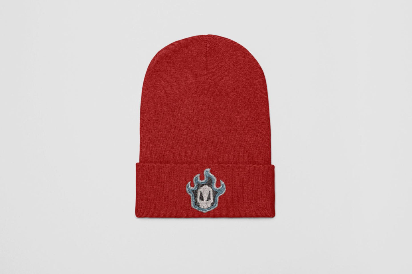 Anime Inspired Embroidered Beanie Soul Reaper