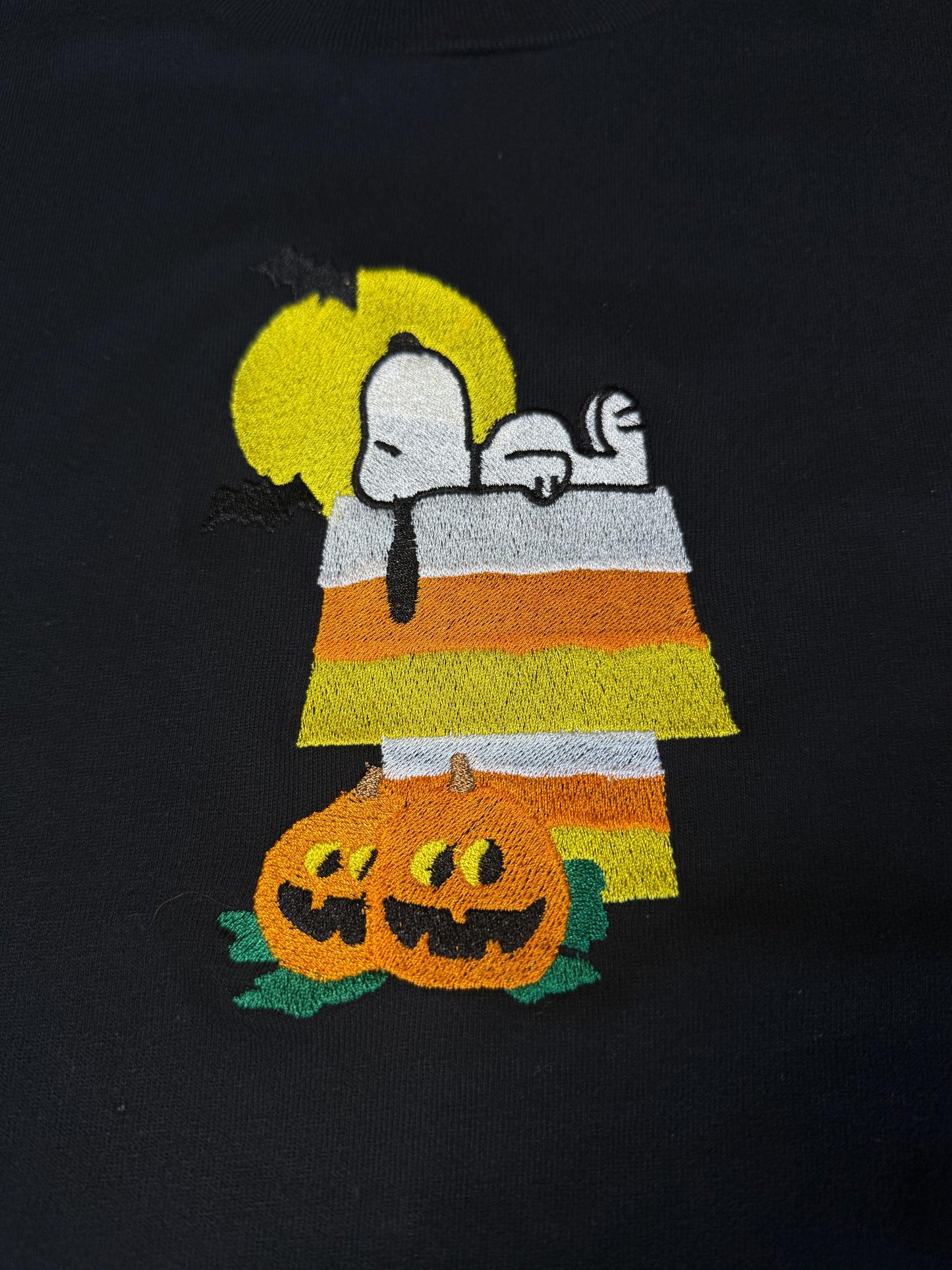 Embroidered Halloween Spooky Season Fall Dog Shirt/Sweatshirt/Hoodie.