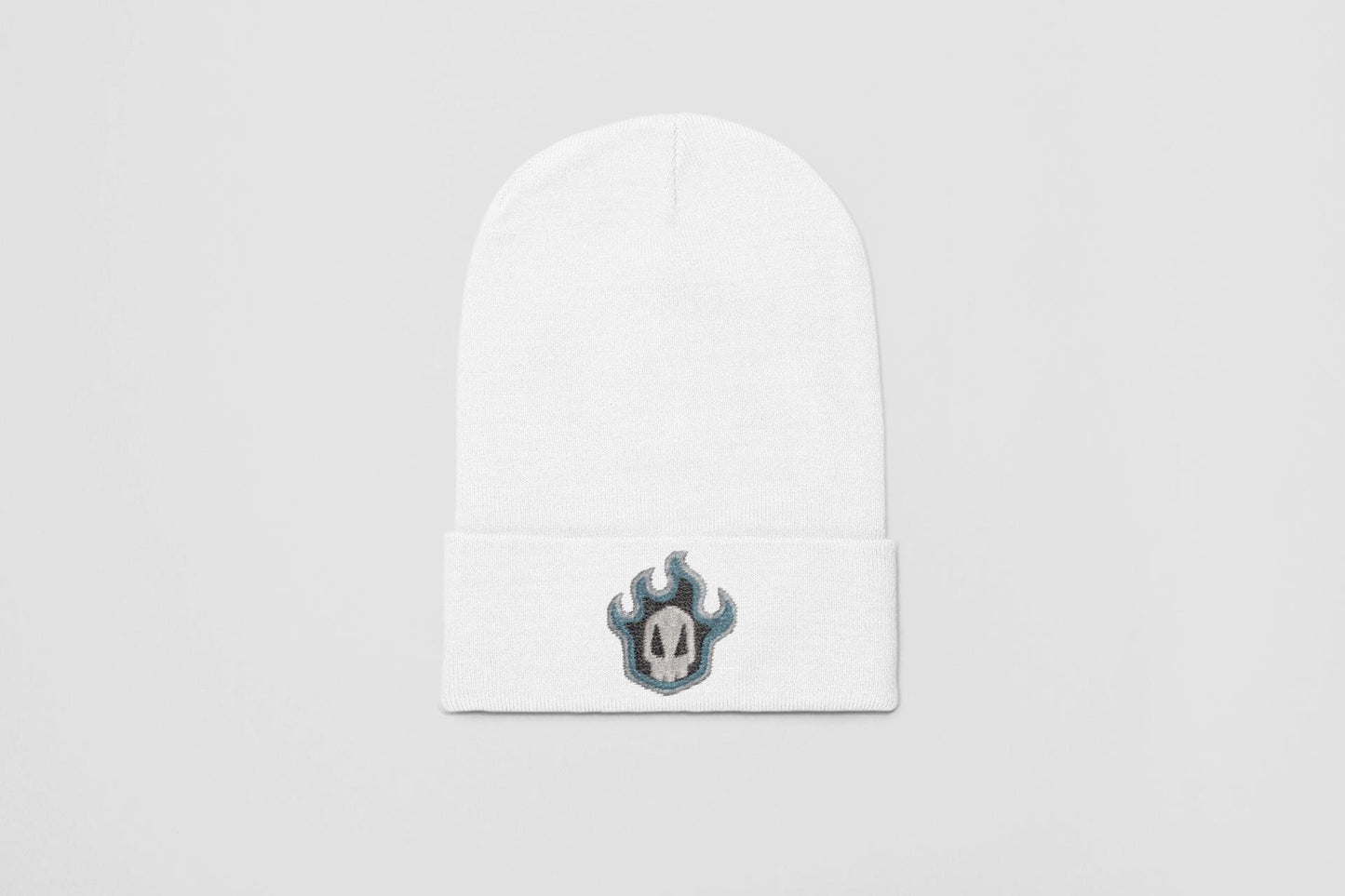 Anime Inspired Embroidered Beanie Soul Reaper