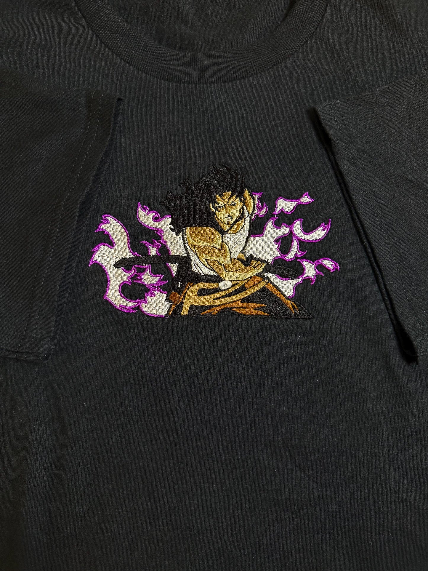 Anime Inspired Embroidered Clover Wizard /Sweatshirt/Hoodie.