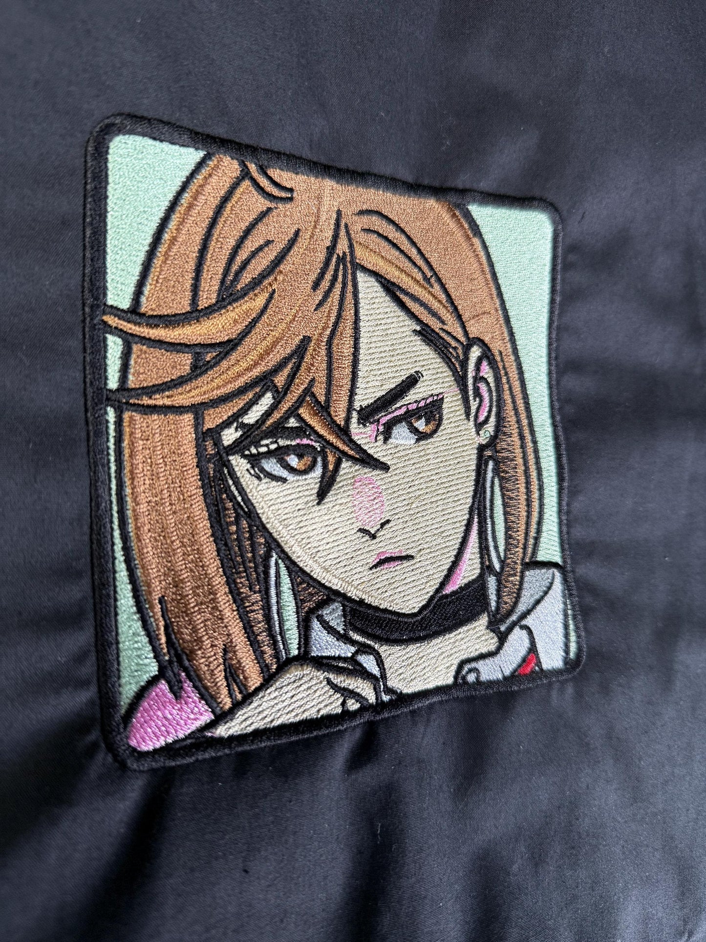 Anime Inspired Dandadan Okarun and Momo Iron On Embroidered Patch For Clothes And Accessories