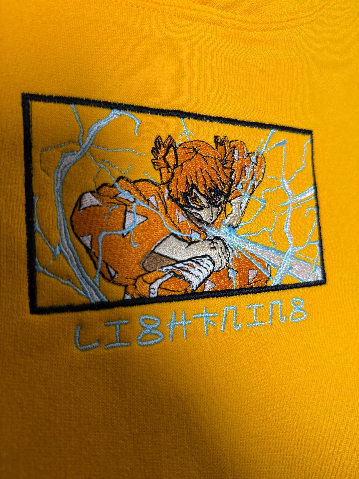 Anime Inspired Embroidered Design Demon Hunter Shirt/Sweatshirt/Hoodie.