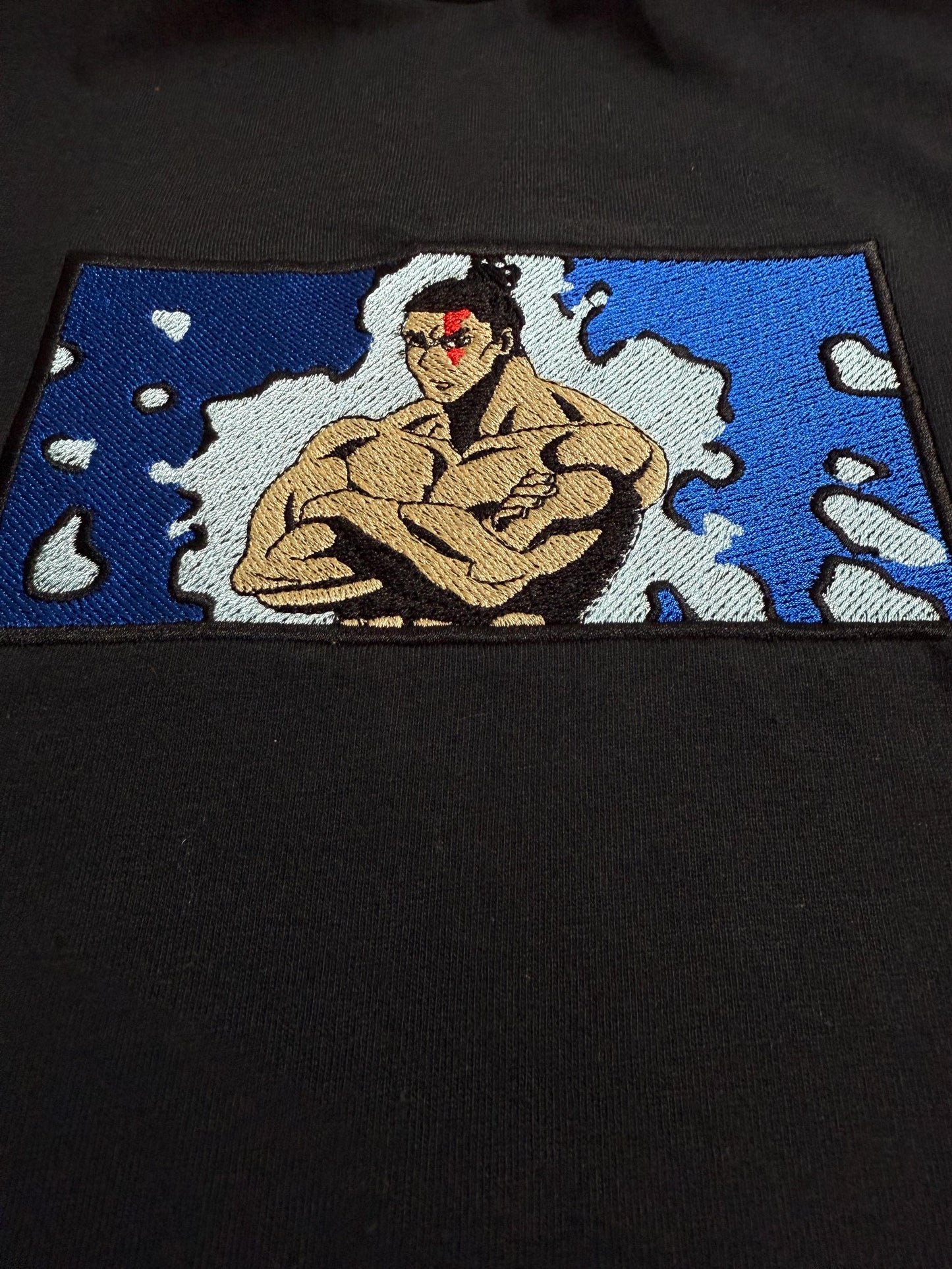 Anime Inspired Embroidered JJK Shirt/Sweatshirt/Hoodie