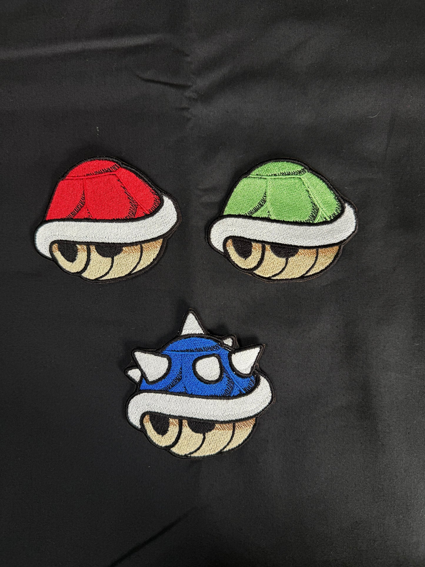 Turtle Shell Video Game Iron On Embroidered Patch For Clothes And Accessories