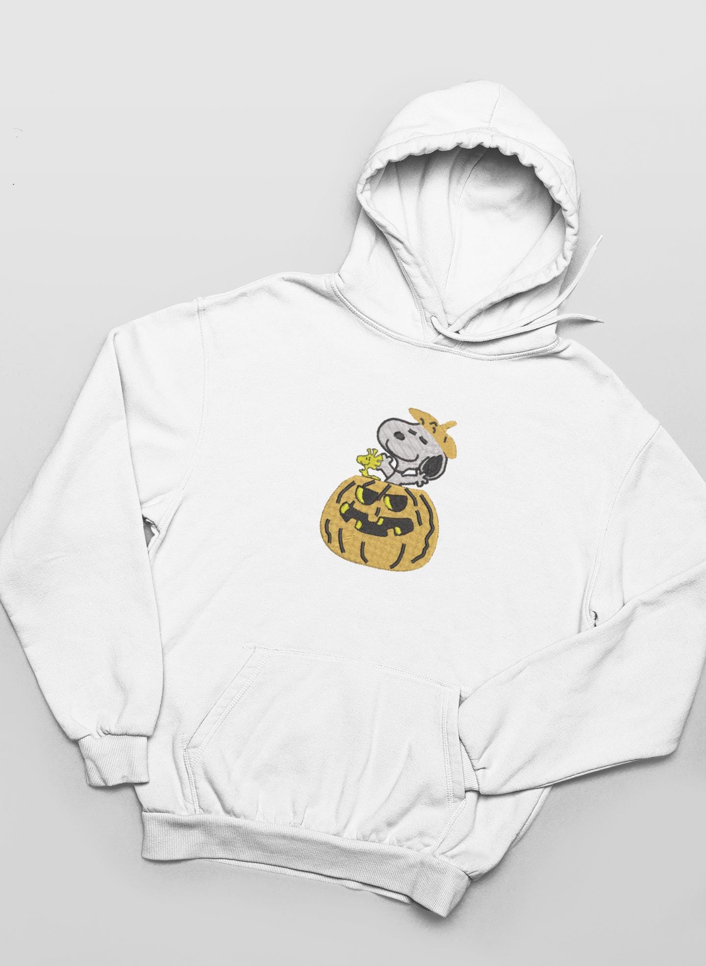 Embroidered Halloween Pumpkin Spooky Season Fall Dog Shirt/Sweatshirt/Hoodie.