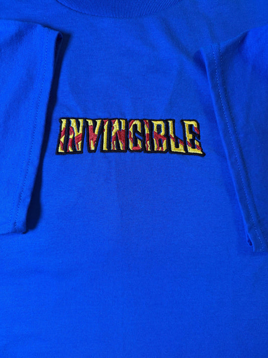 Anime Inspired Embroidered Invincible Superhero/Sweatshirt/Hoodie.