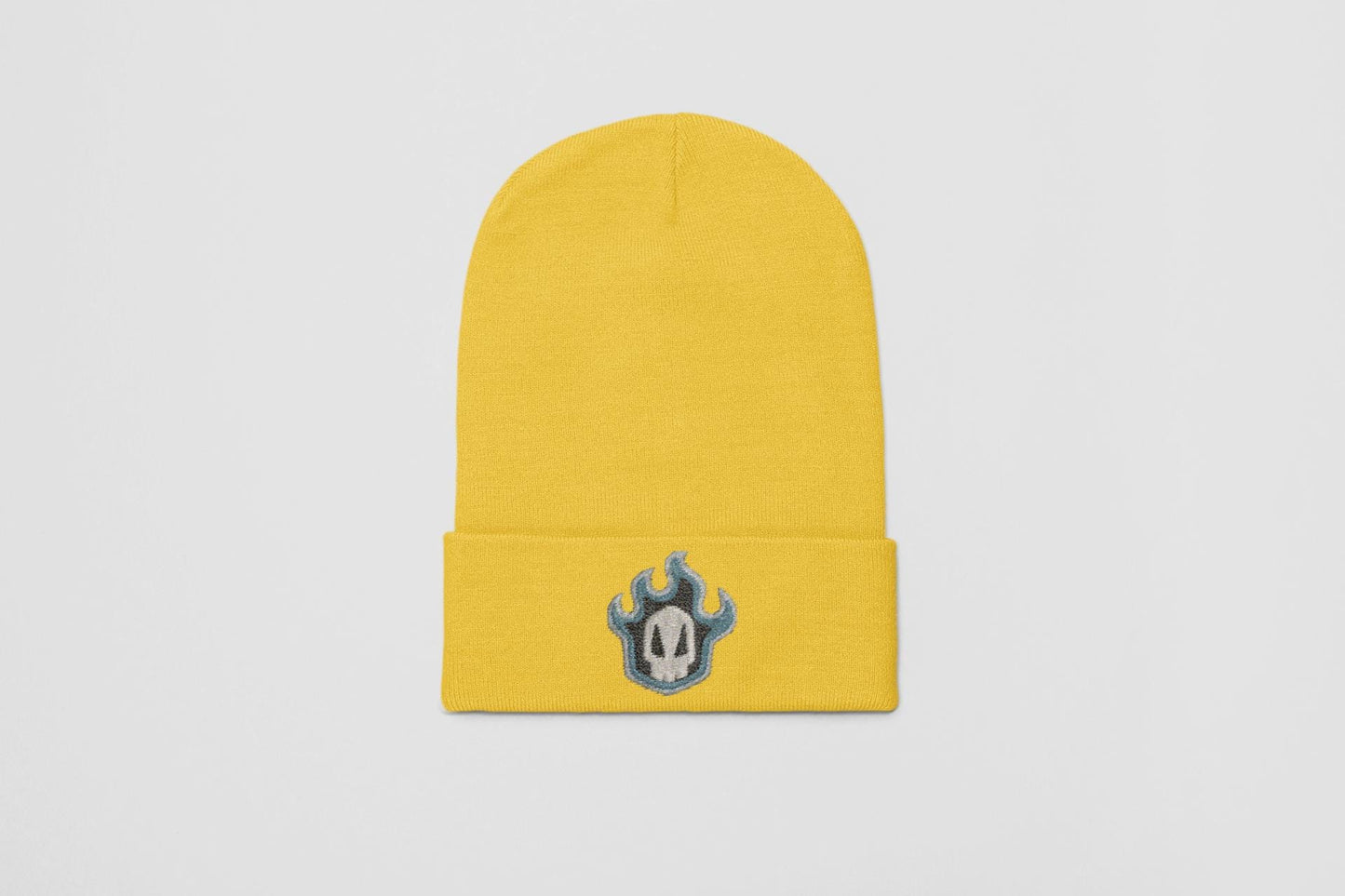 Anime Inspired Embroidered Beanie Soul Reaper