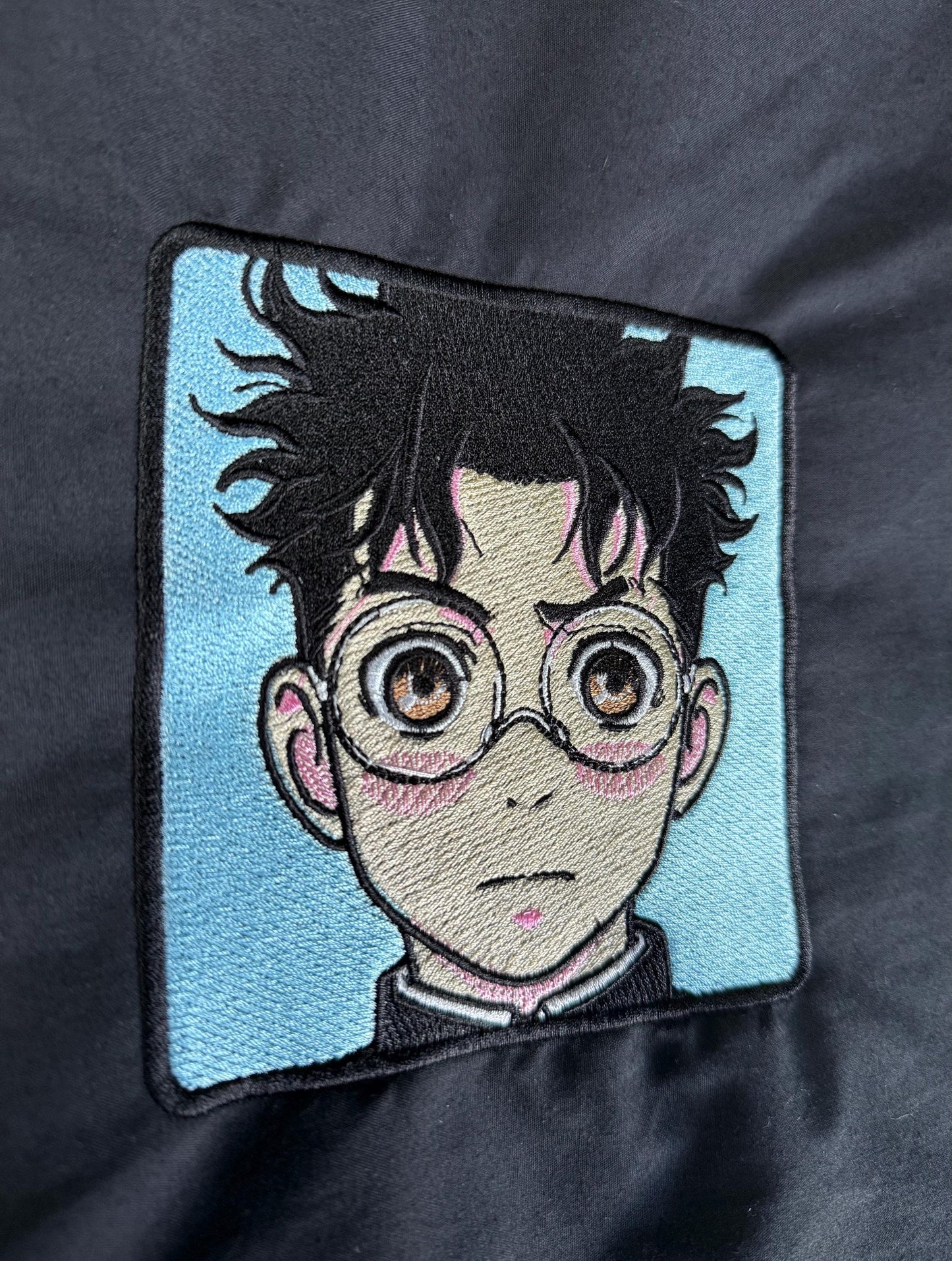 Anime Inspired Dandadan Okarun and Momo Iron On Embroidered Patch For Clothes And Accessories