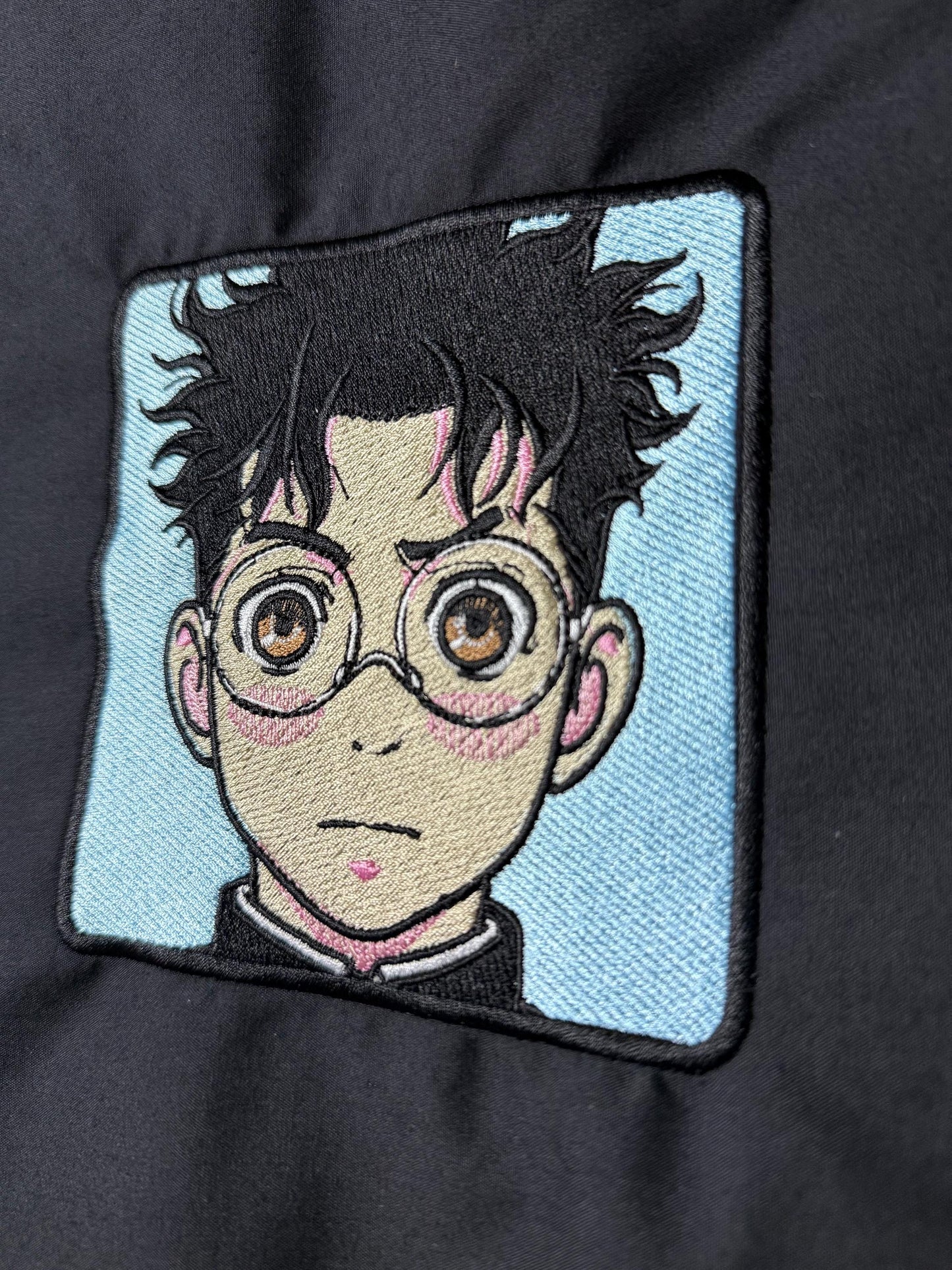 Anime Inspired Dandadan Okarun and Momo Iron On Embroidered Patch For Clothes And Accessories