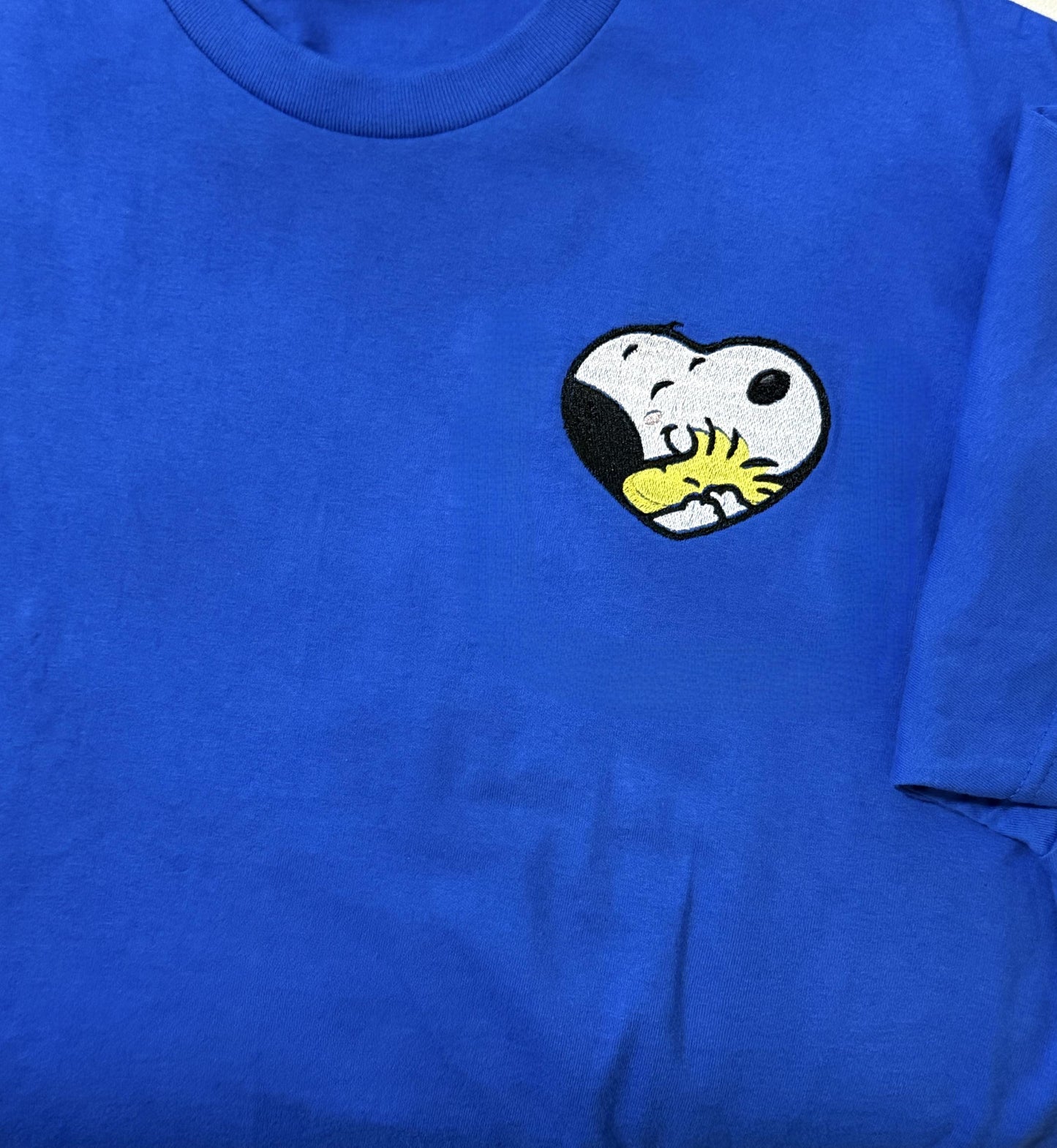 Left Side Embroidered Dog Heart Shirt/Sweatshirt/Hoodie.