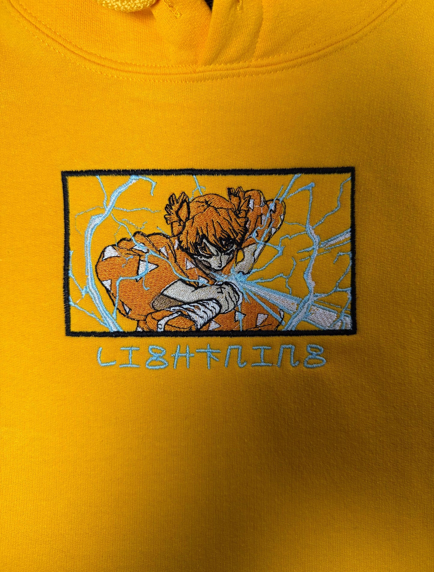 Anime Inspired Embroidered Design Demon Hunter Shirt/Sweatshirt/Hoodie.