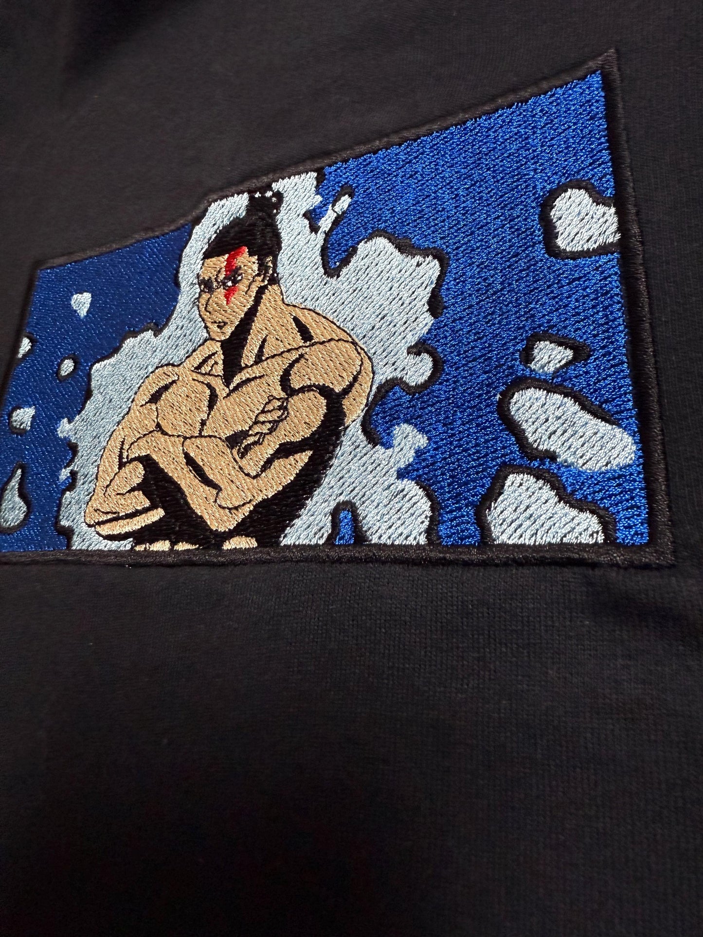 Anime Inspired Embroidered JJK Shirt/Sweatshirt/Hoodie