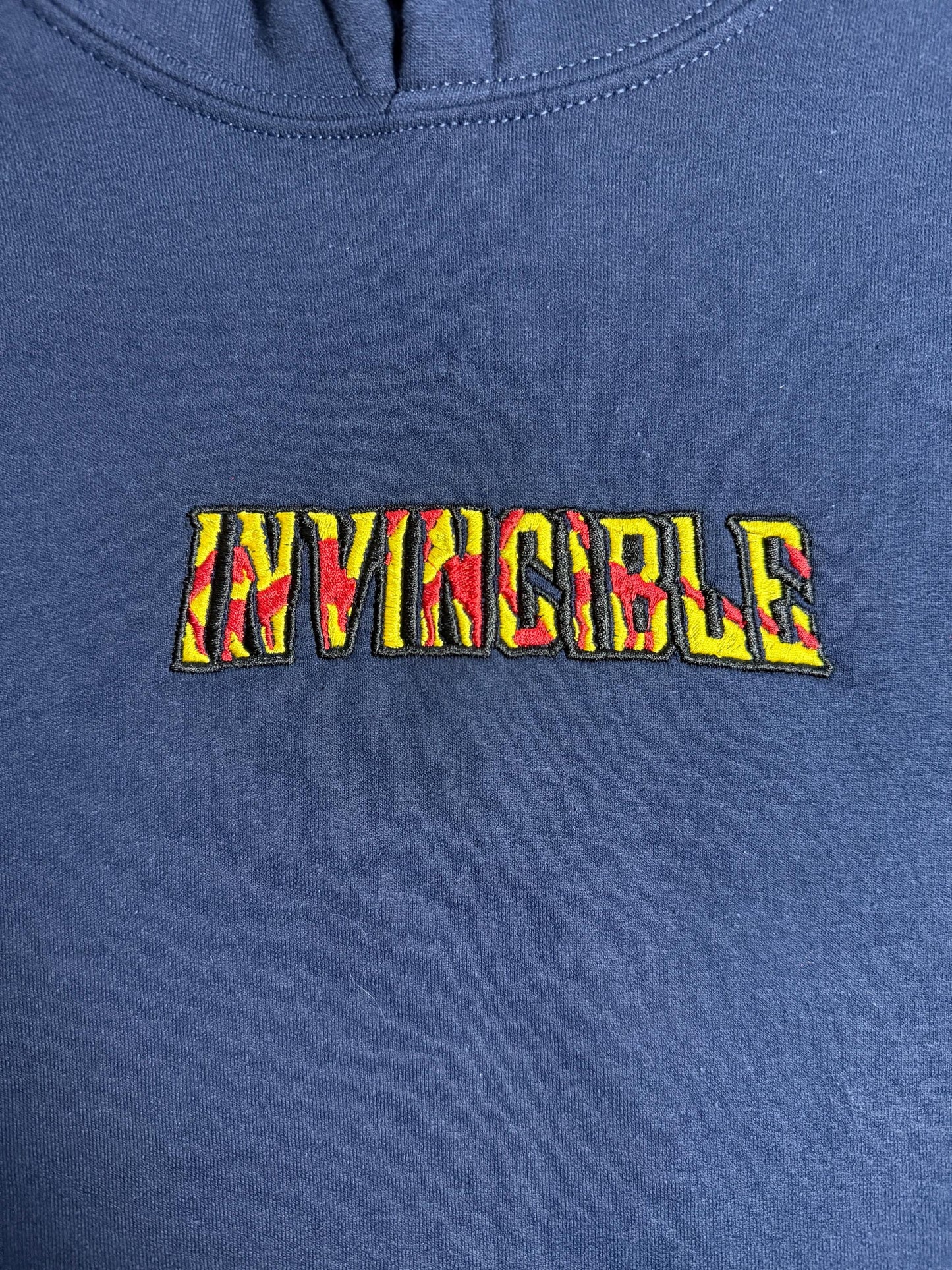 Anime Inspired Embroidered Invincible Superhero/Sweatshirt/Hoodie.