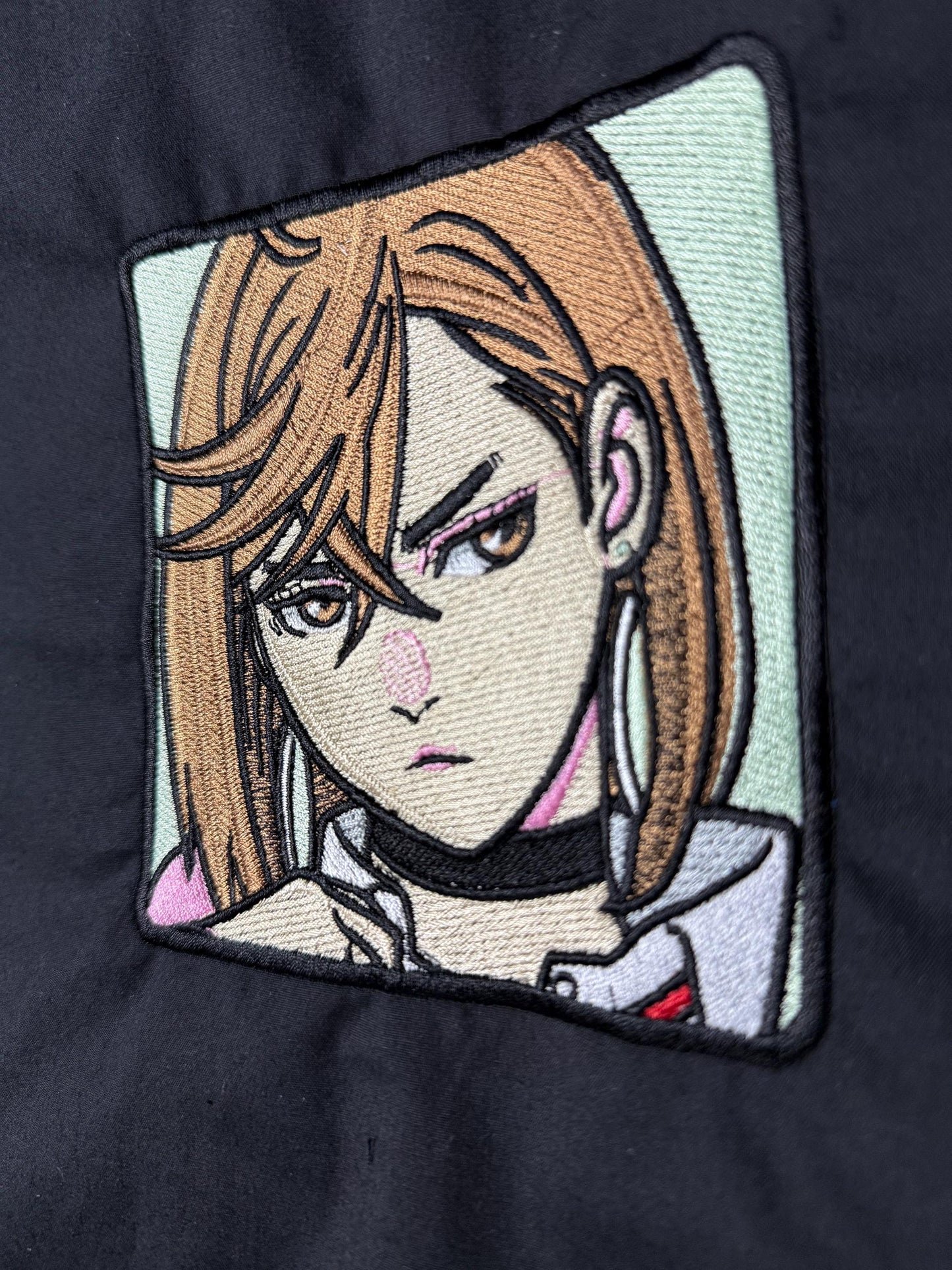 Anime Inspired Dandadan Okarun and Momo Iron On Embroidered Patch For Clothes And Accessories