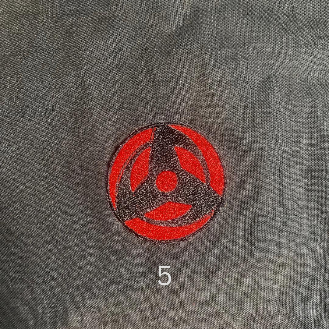 Anime Inspired Shinobi Power Eye Iron On Embroidered Patch For Clothes And Accessories