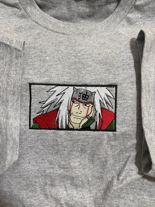 Anime Inspired Embroidered Ninja Shirt/Sweatshirt/Hoodie Great Gift For Anime Lovers.