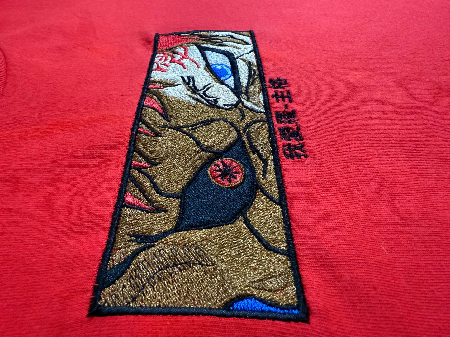 Anime Inspired Embroidered Ninja Shirt/Sweatshirt/Hoodie Great Gift For Anime Lovers.