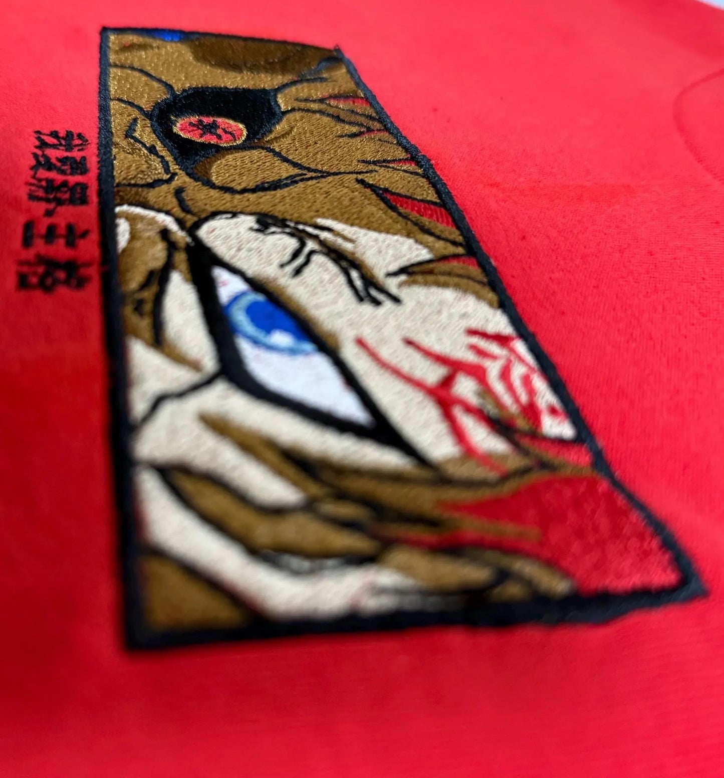 Anime Inspired Embroidered Ninja Shirt/Sweatshirt/Hoodie Great Gift For Anime Lovers.