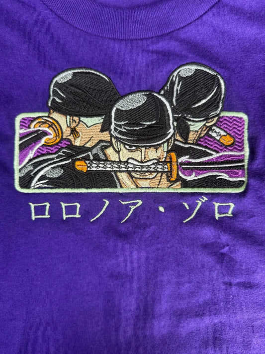 Anime Inspired Embroidered Pirate Shirt/Sweatshirt/Hoodie Great Gift For Anime Lovers.