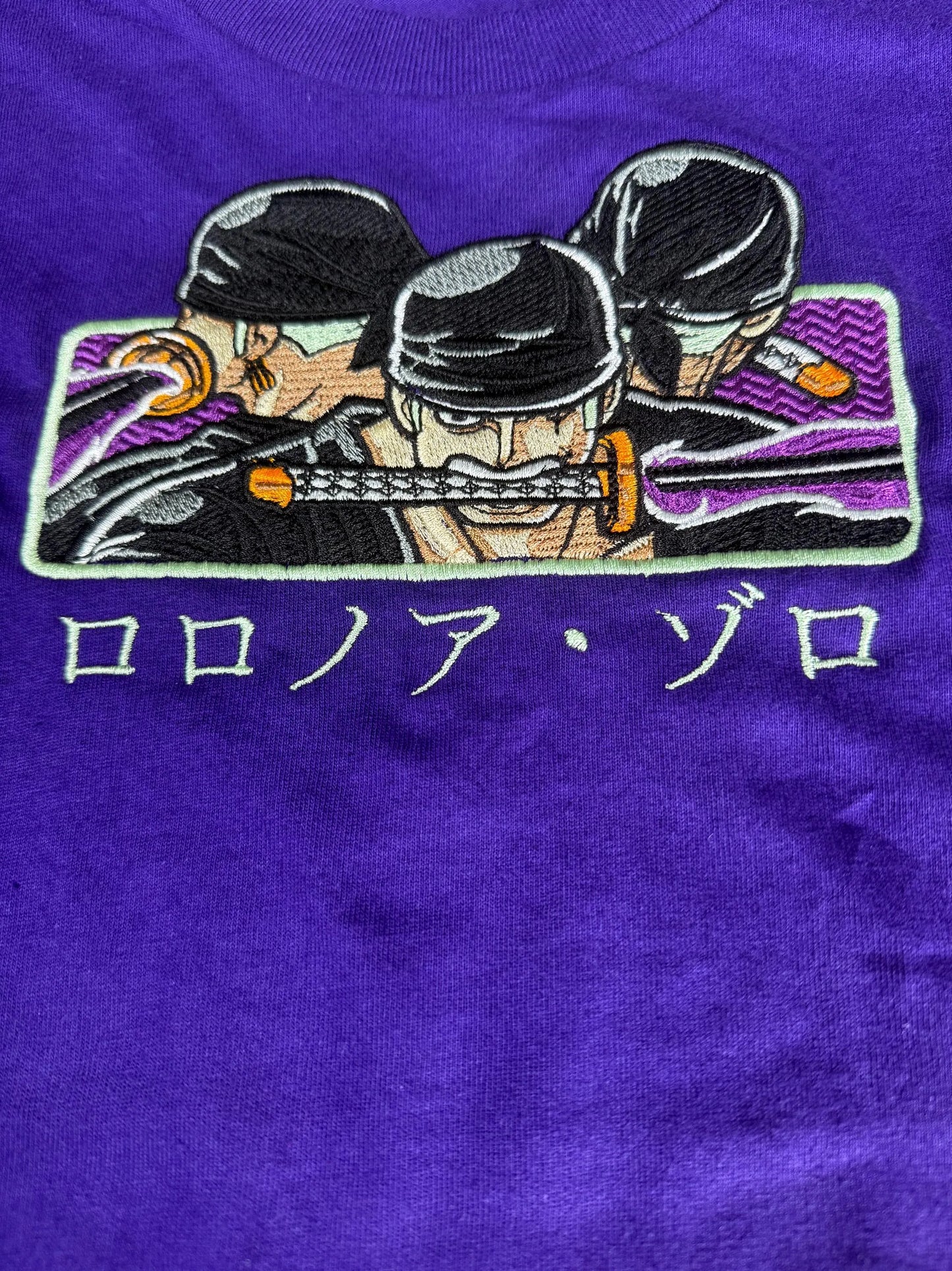 Anime Inspired Embroidered Pirate Shirt/Sweatshirt/Hoodie Great Gift For Anime Lovers.