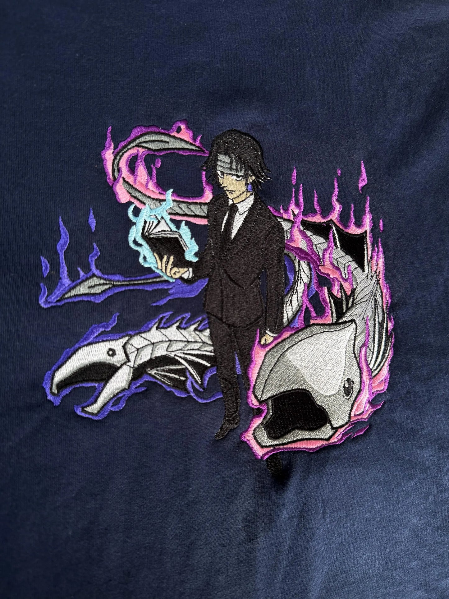 Anime Inspired Embroidered Hunter Shirt/Sweatshirt/Hoodie Great Gift For Anime Lovers.