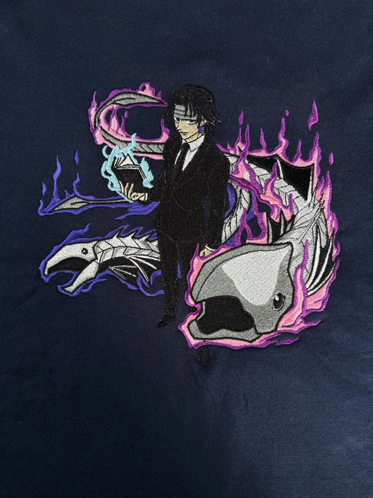 Anime Inspired Embroidered Hunter Shirt/Sweatshirt/Hoodie Great Gift For Anime Lovers.