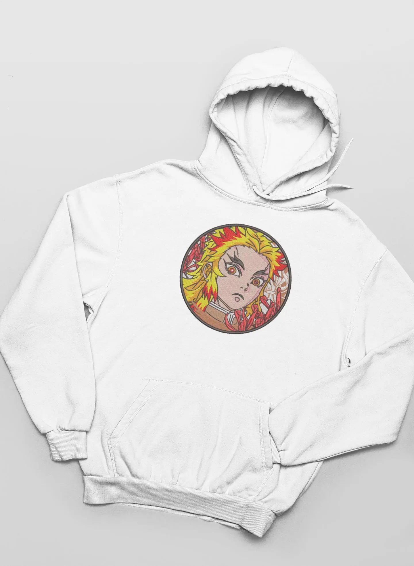 Anime Inspired Embroidered Design Demon Hunter Shirt/Sweatshirt/Hoodie Great Gift For Anime Lovers.