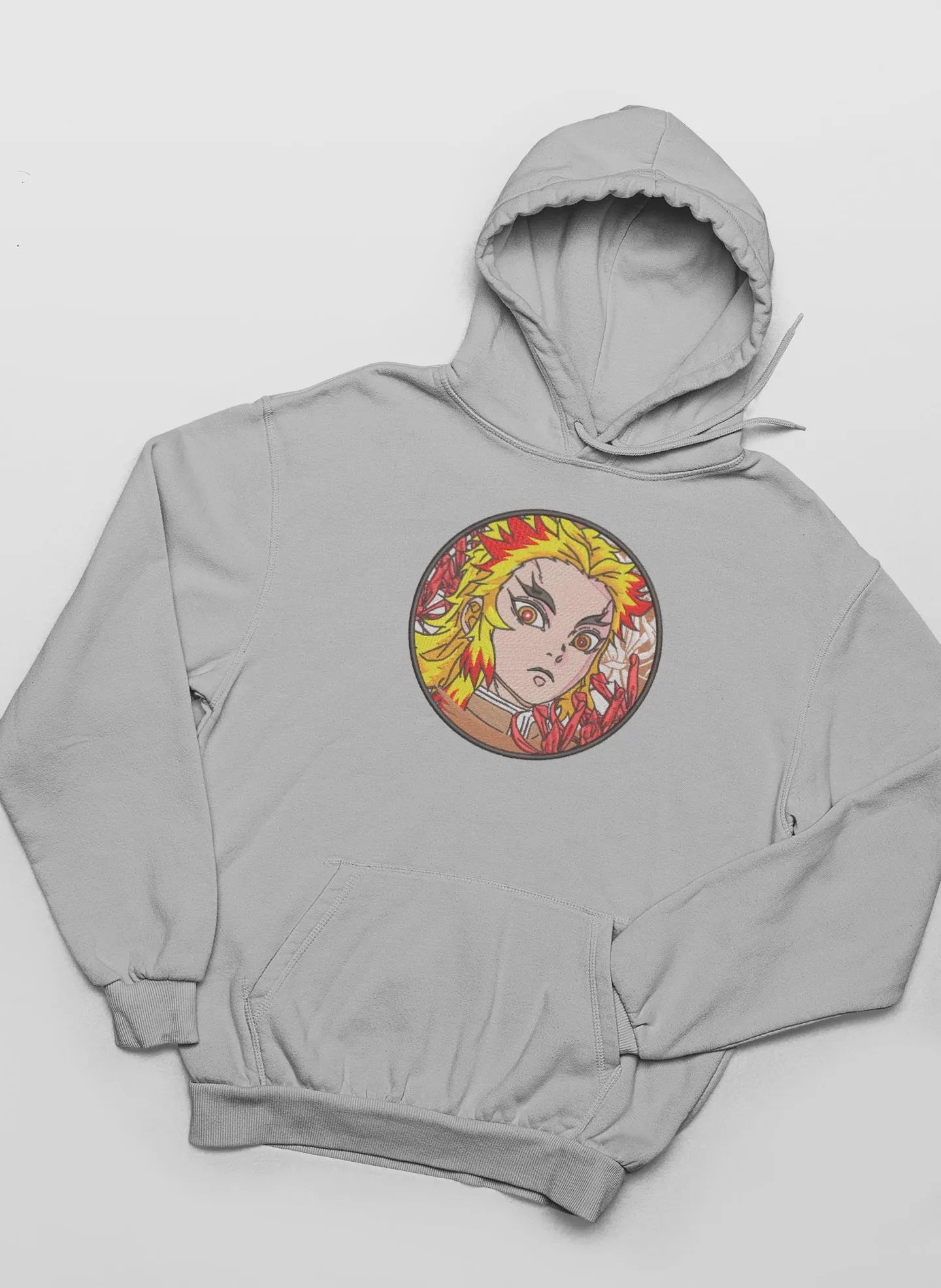 Anime Inspired Embroidered Design Demon Hunter Shirt/Sweatshirt/Hoodie Great Gift For Anime Lovers.