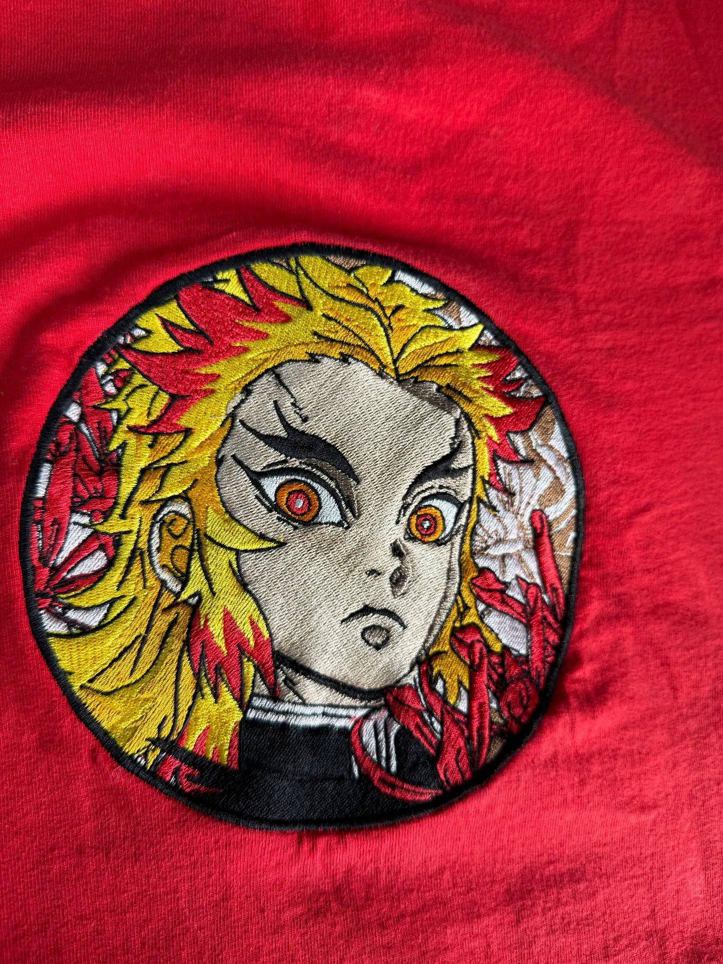 Anime Inspired Embroidered Design Demon Hunter Shirt/Sweatshirt/Hoodie Great Gift For Anime Lovers.