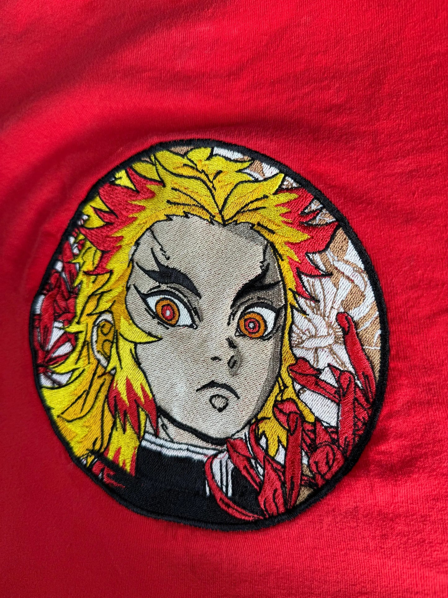 Anime Inspired Embroidered Design Demon Hunter Shirt/Sweatshirt/Hoodie Great Gift For Anime Lovers.