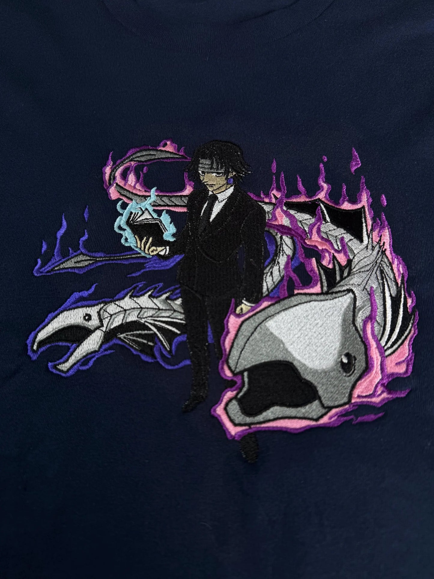 Anime Inspired Embroidered Hunter Shirt/Sweatshirt/Hoodie Great Gift For Anime Lovers.