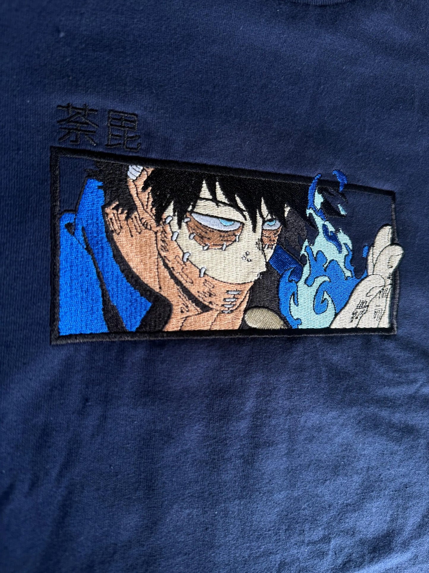 Anime Inspired Embroidered My Hero Shirt/Sweatshirt/Hoodie Great Gift For Anime Lovers.