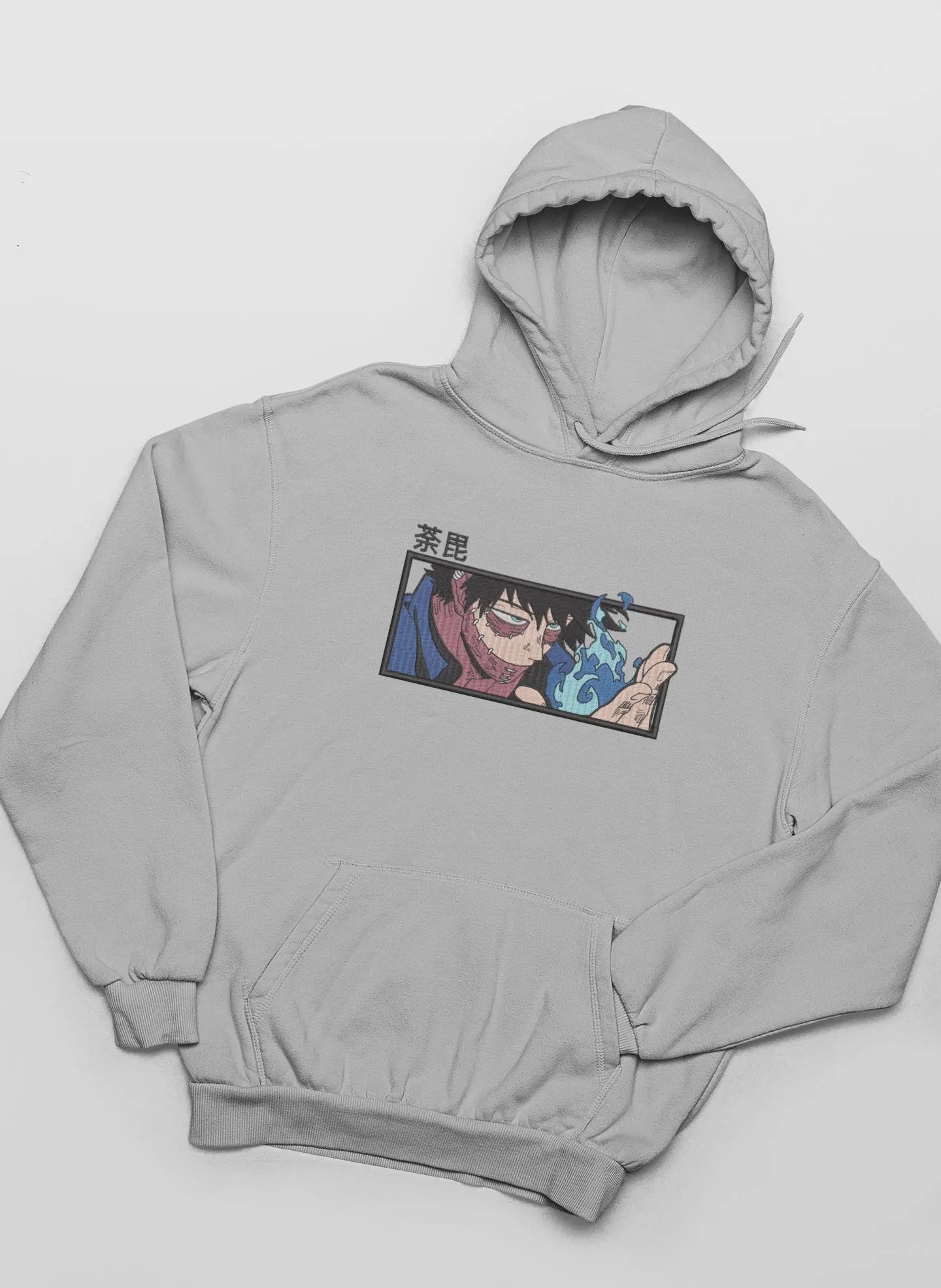 Anime Inspired Embroidered My Hero Shirt/Sweatshirt/Hoodie Great Gift For Anime Lovers.