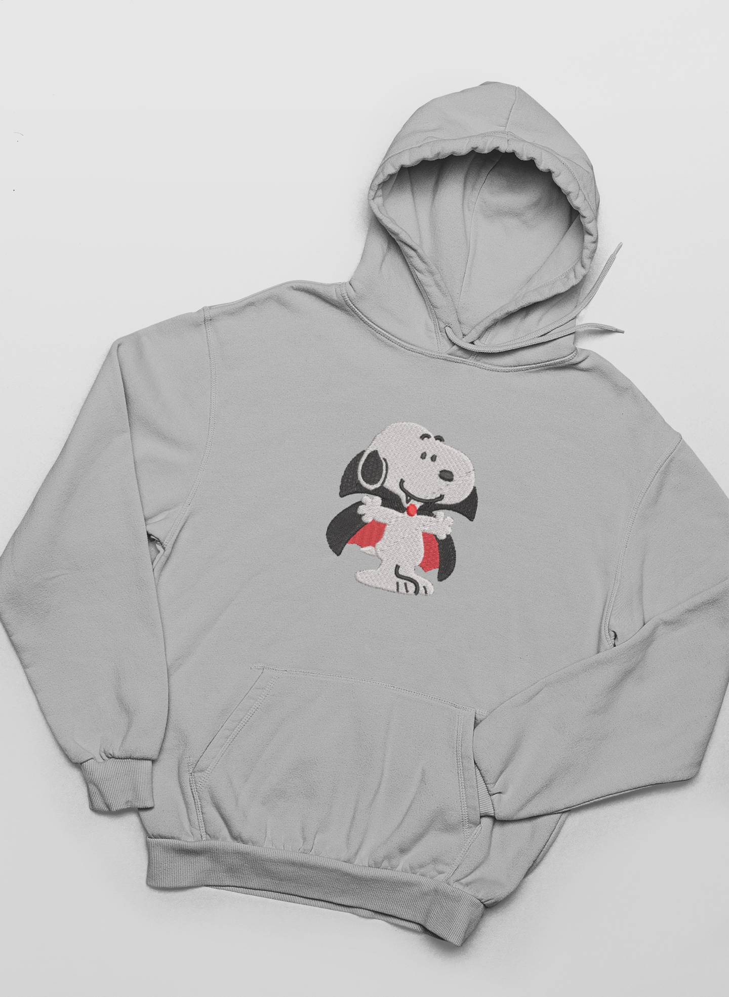 Embroidered Halloween Vampire Dog Spooky Season Fall Shirt/Sweatshirt/Hoodie